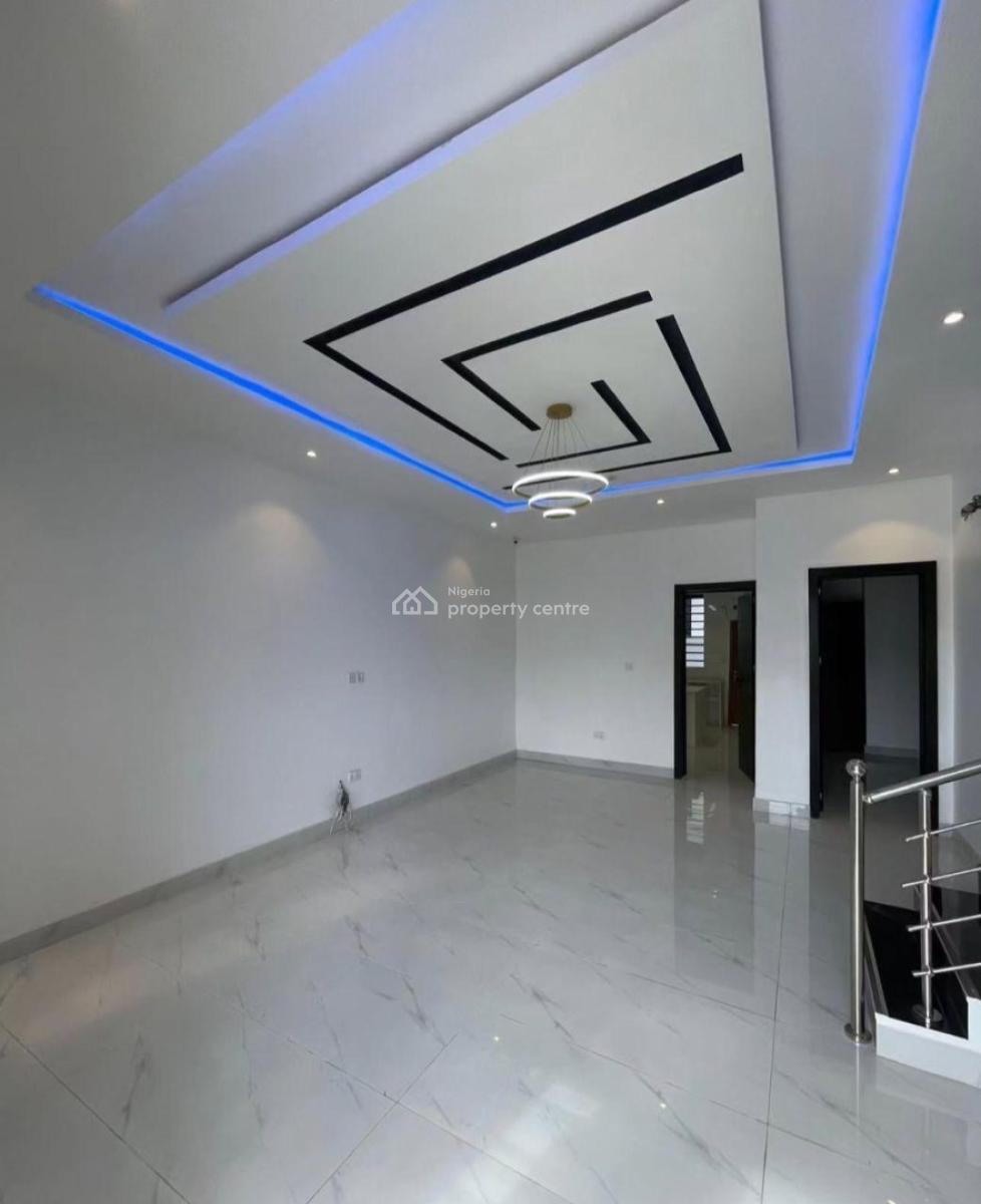 Elegant 4 Bedroom Semi Detached Duplex with Bq, Chevron Toll, Lekki, Lagos, Semi-detached Duplex for Sale