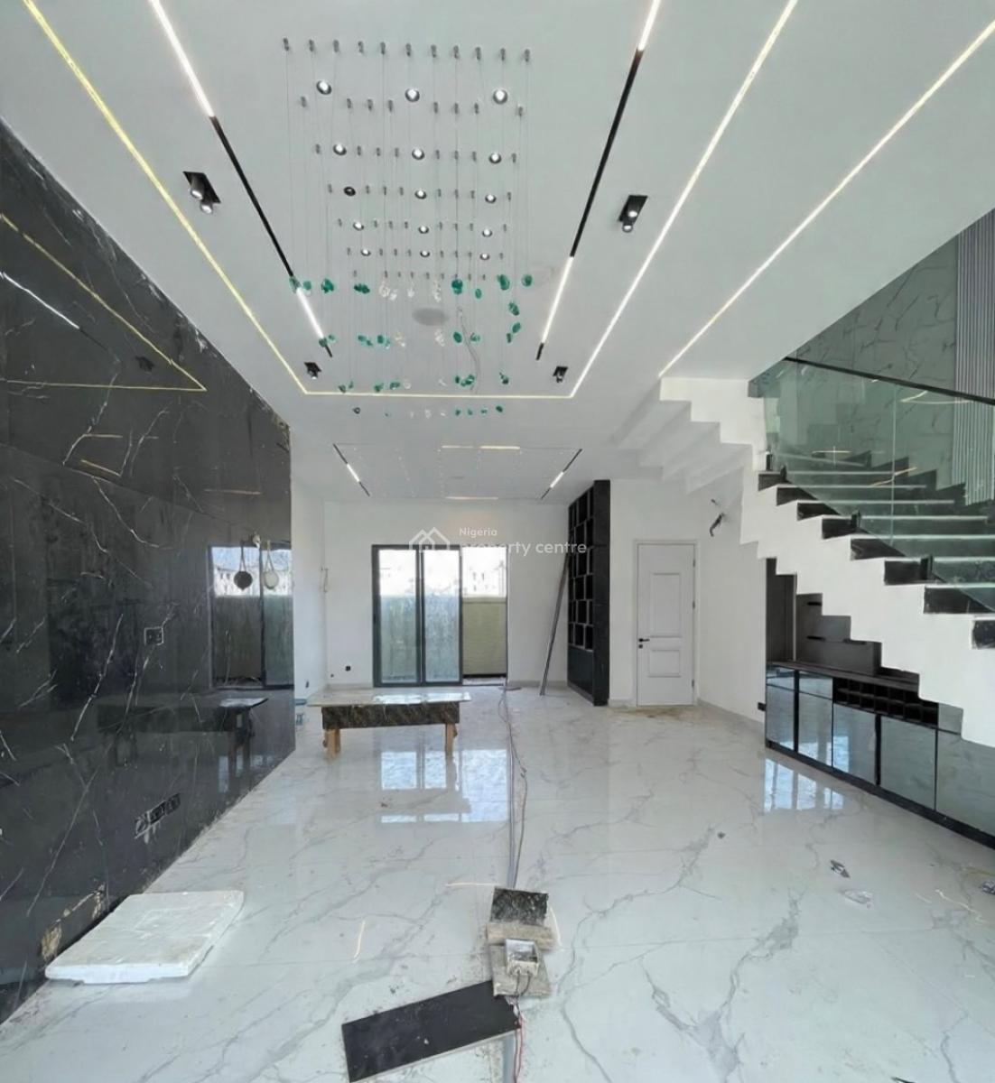 Stunning 5 Bedroom Terrace Duplex with Swimming Pool and Bq, Lekki Phase 1, Lekki Phase 1, Lekki, Lagos, Terraced Duplex for Sale