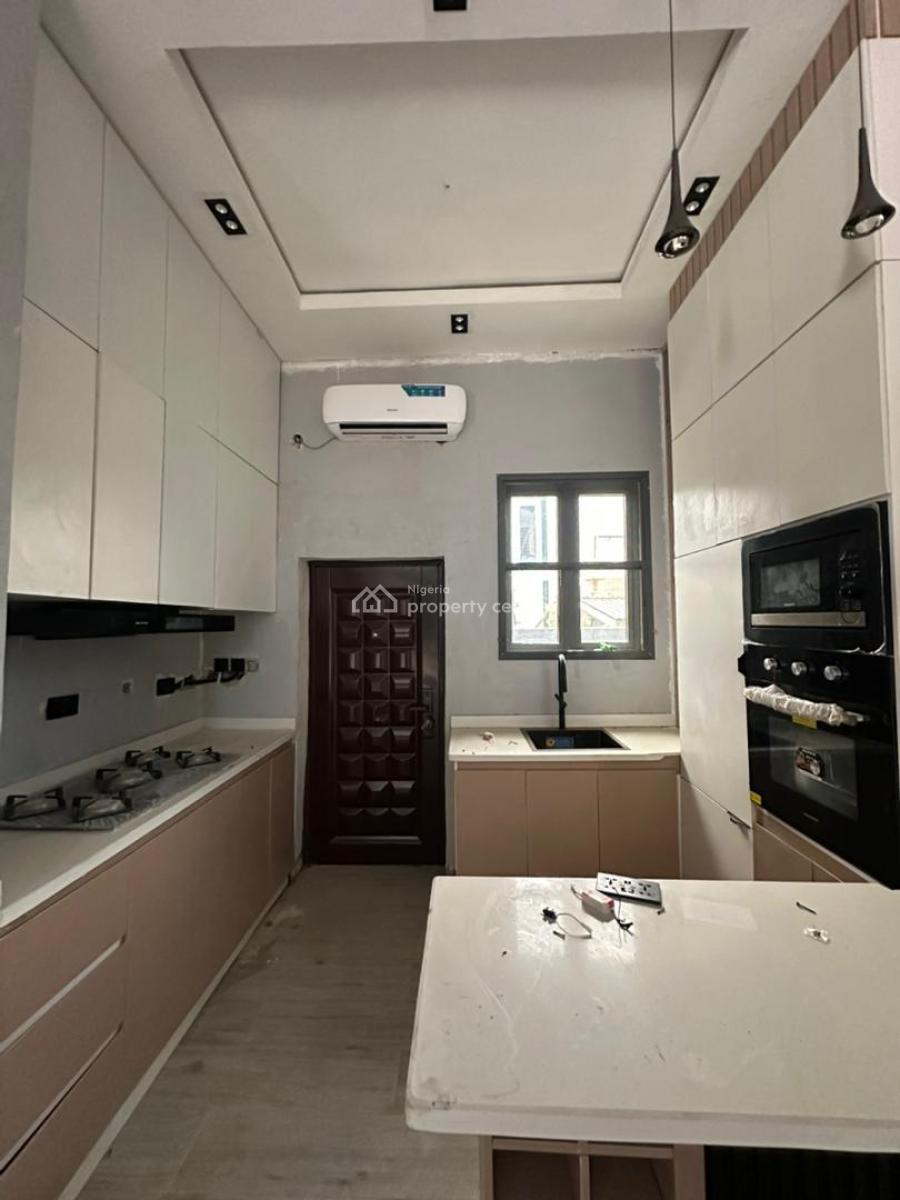 Luxury Newly Built 4 Bedroom Terrace with Bq and Open Rooftop, Ikate, Lekki, Lagos, Terraced Duplex for Sale