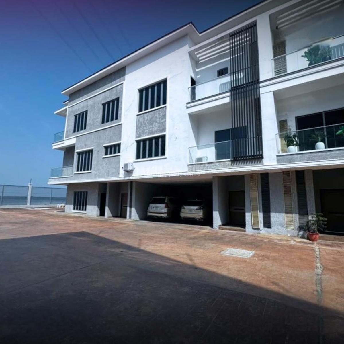 Waterfront 4 Bedroom Terrace Duplex with Bq, Banana Island, Ikoyi, Lagos, Terraced Duplex for Rent