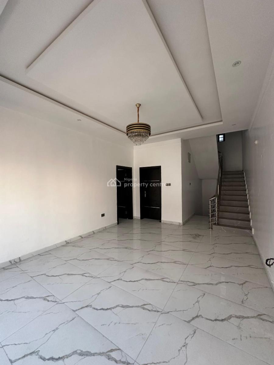 Spacious 4 Bedroom Terrace with a Bq in a Secure and Serene Environmen, Ikate, Lekki, Lagos, Terraced Duplex for Sale