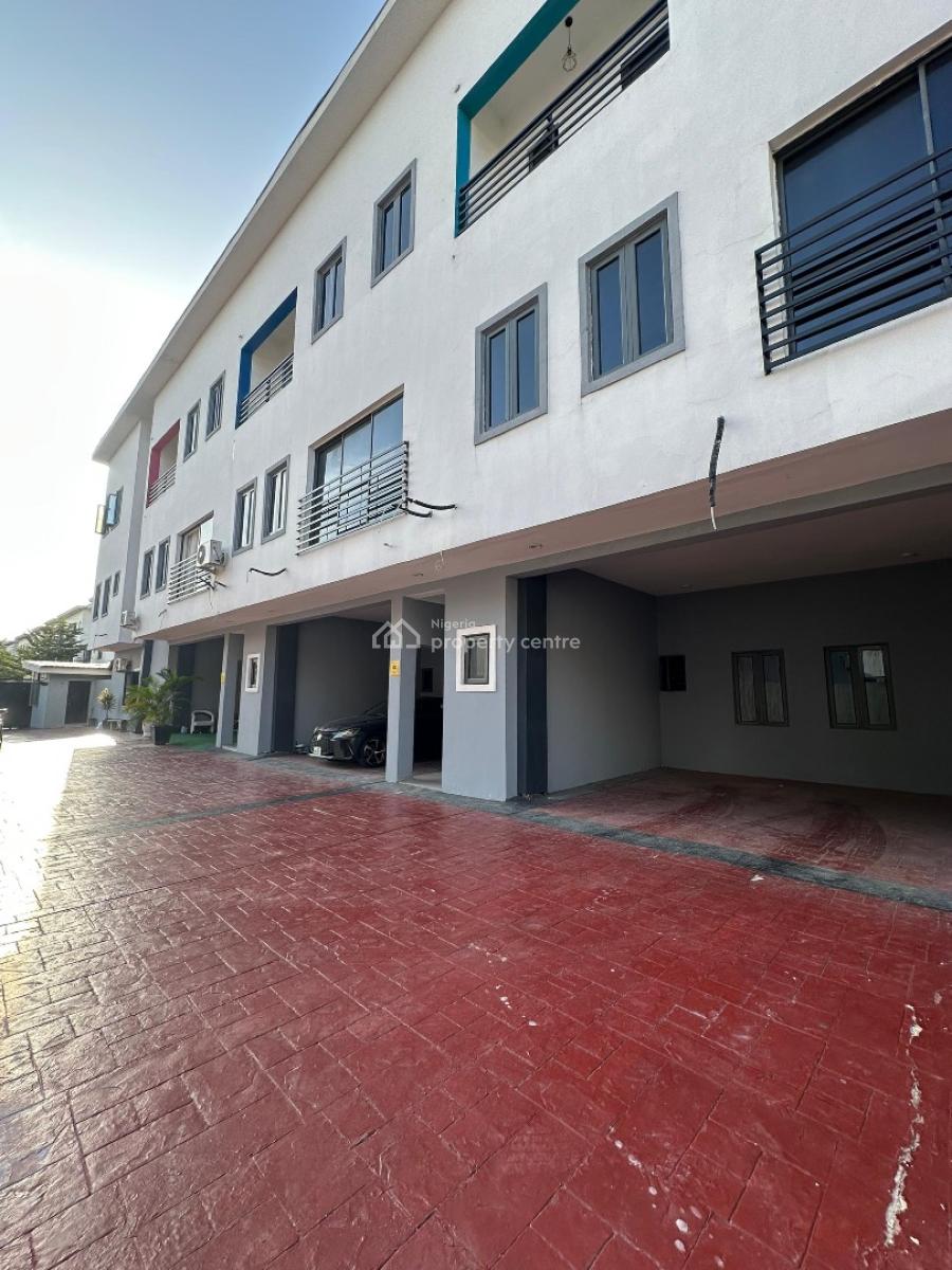 Spacious 4 Bedroom Terrace with a Bq in a Secure and Serene Environmen, Ikate, Lekki, Lagos, Terraced Duplex for Sale