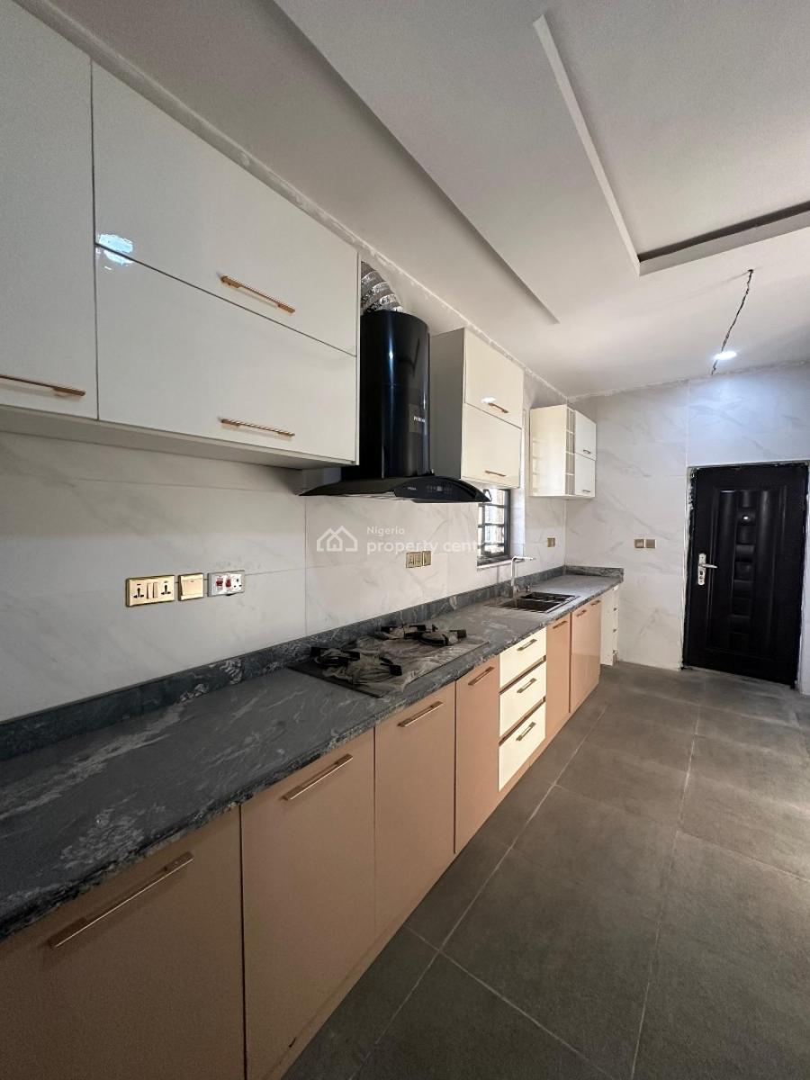 Contemporary 4 Bed Terrace with a Bq in a Secure and Serene Environmen, Ikate, Lekki, Lagos, Terraced Duplex for Sale