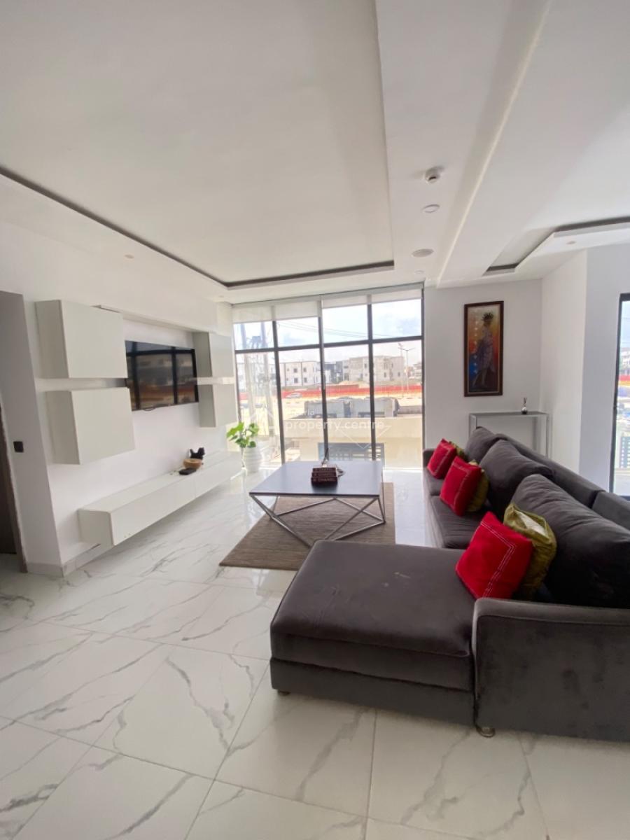 Spacious 2 Bedroom Luxury Serviced Apartment with Swimming Pool, Ikate, Lekki, Lagos, Flat / Apartment for Rent