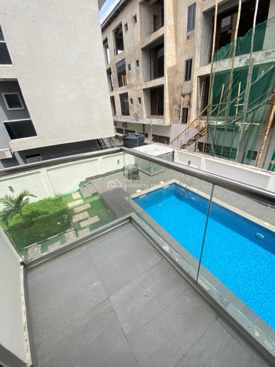 Spacious 2 Bedroom Luxury Serviced Apartment with Swimming Pool, Ikate, Lekki, Lagos, Flat / Apartment for Rent