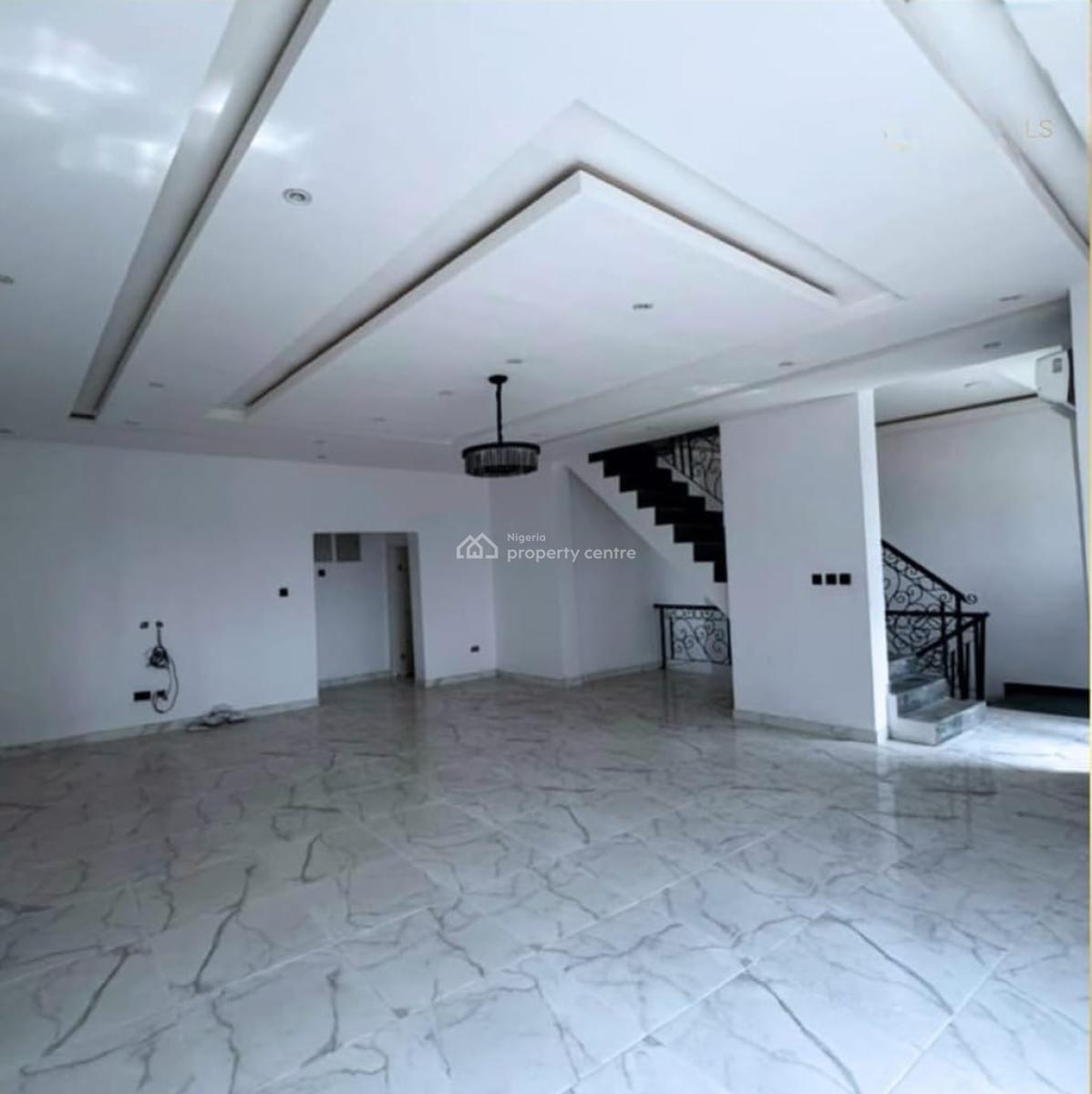 Luxury Waterfront 4 Bedrooms Terrace Duplex with Bq Swimming Pool and G, Banana Island, Ikoyi, Lagos, Terraced Duplex for Rent