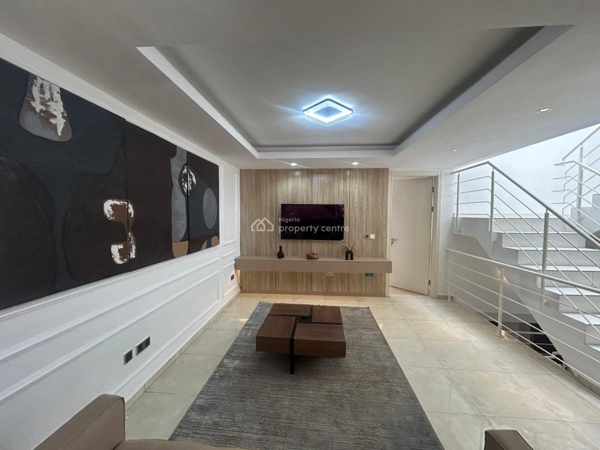 Luxury Furnished 4 Bedroom Semi Detached with Bq,self Compound, Victoria Island (vi), Lagos, Semi-detached Duplex for Rent