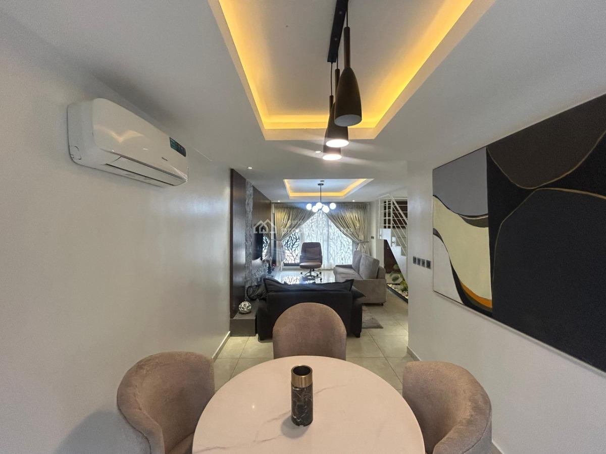Luxury Furnished 4 Bedroom Semi Detached with Bq,self Compound, Victoria Island (vi), Lagos, Semi-detached Duplex for Rent