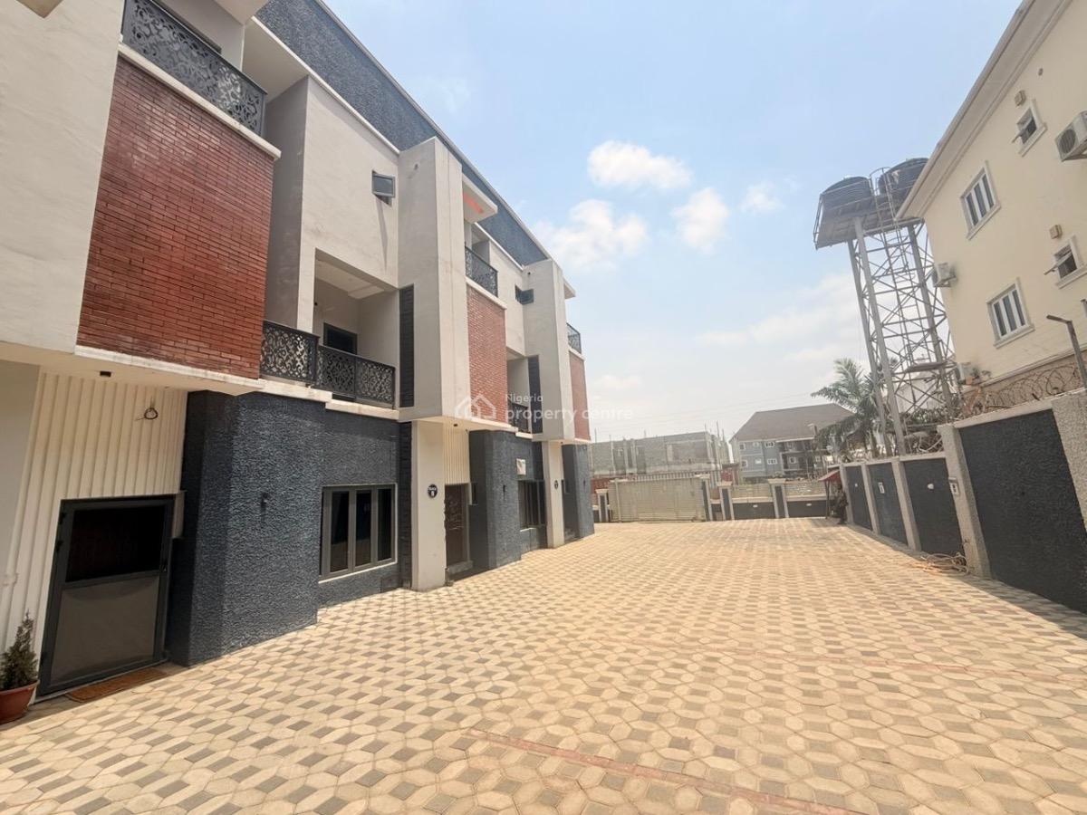 4 Bedroom Terrace with Bq, Jahi, Abuja, Terraced Duplex for Rent