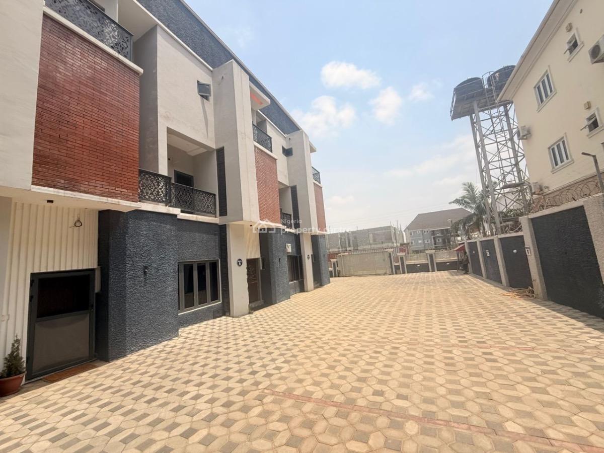 4 Bedroom Terrace with Bq, Jahi, Abuja, Terraced Duplex for Rent