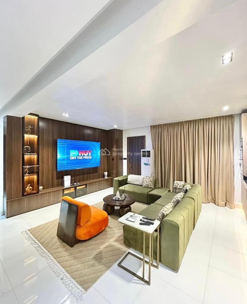 Spacious 2 Bedroom Fully Furnished Apartment with Pool, Freedom Way, Lekki Phase 1, Lekki, Lagos, Flat / Apartment for Rent