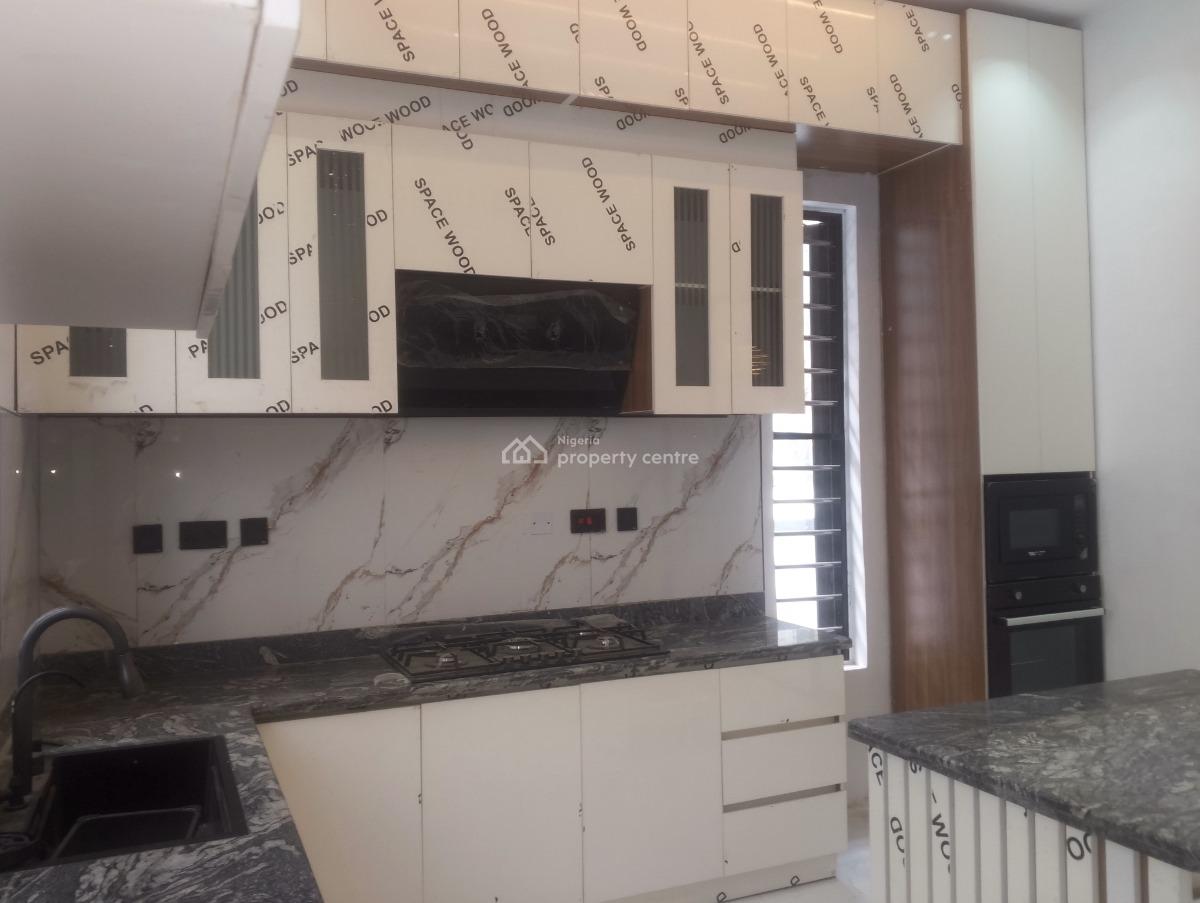 Well Built 5 Bedroom Fully Detached House with a Room Bq and a Pool, Ikota Villa Estate, Ikota, Lekki, Lagos, Detached Duplex for Sale