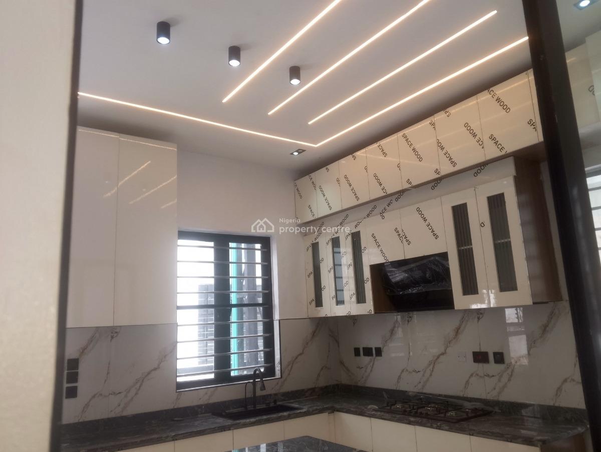 Well Built 5 Bedroom Fully Detached House with a Room Bq and a Pool, Ikota Villa Estate, Ikota, Lekki, Lagos, Detached Duplex for Sale