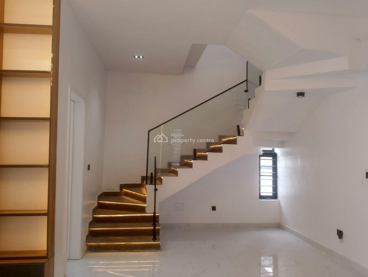 Well Built 5 Bedroom Fully Detached House with a Room Bq and a Pool, Ikota Villa Estate, Ikota, Lekki, Lagos, Detached Duplex for Sale