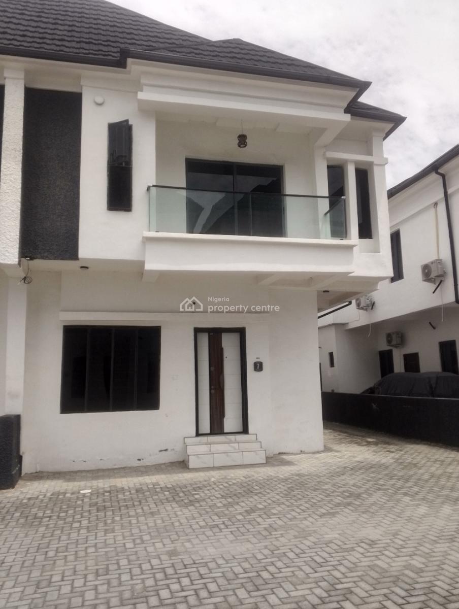 Newly Built 4 Bedroom Semi Detached Duplex with a Room Bq, Ikota Villa, Lekki, Lagos, Semi-detached Duplex for Sale