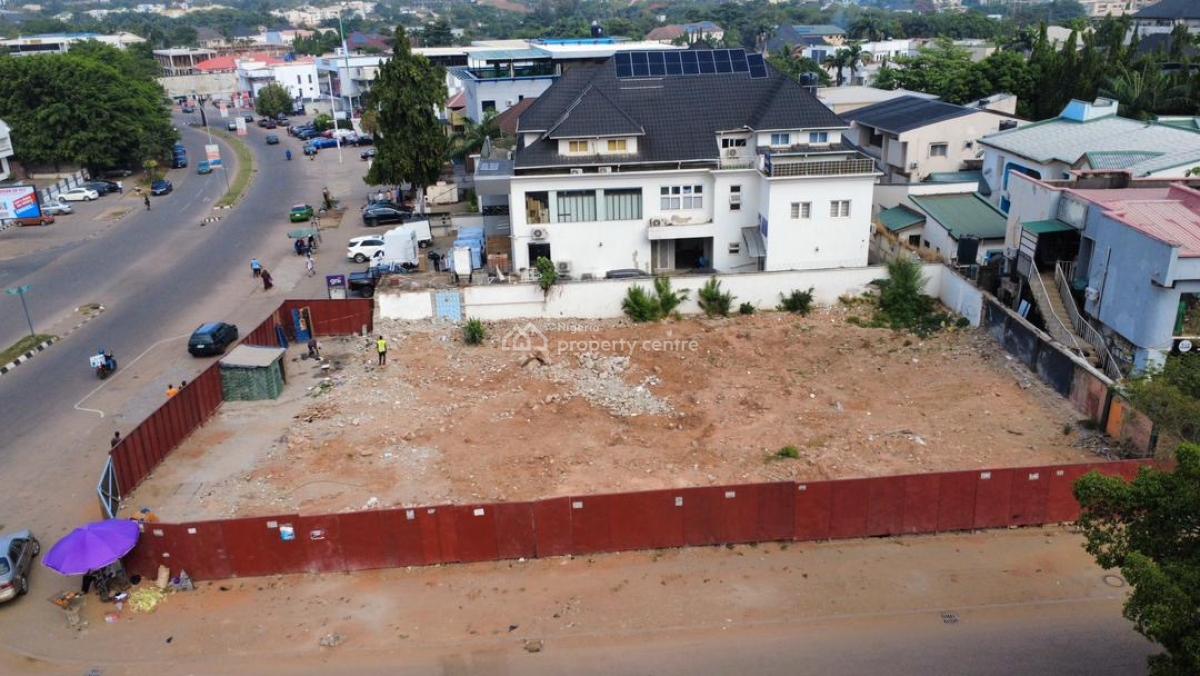 Strategically Located & Prime Commercial Plot, Along Aminu Kano Crescent, Wuse 2, Abuja, Commercial Land for Sale