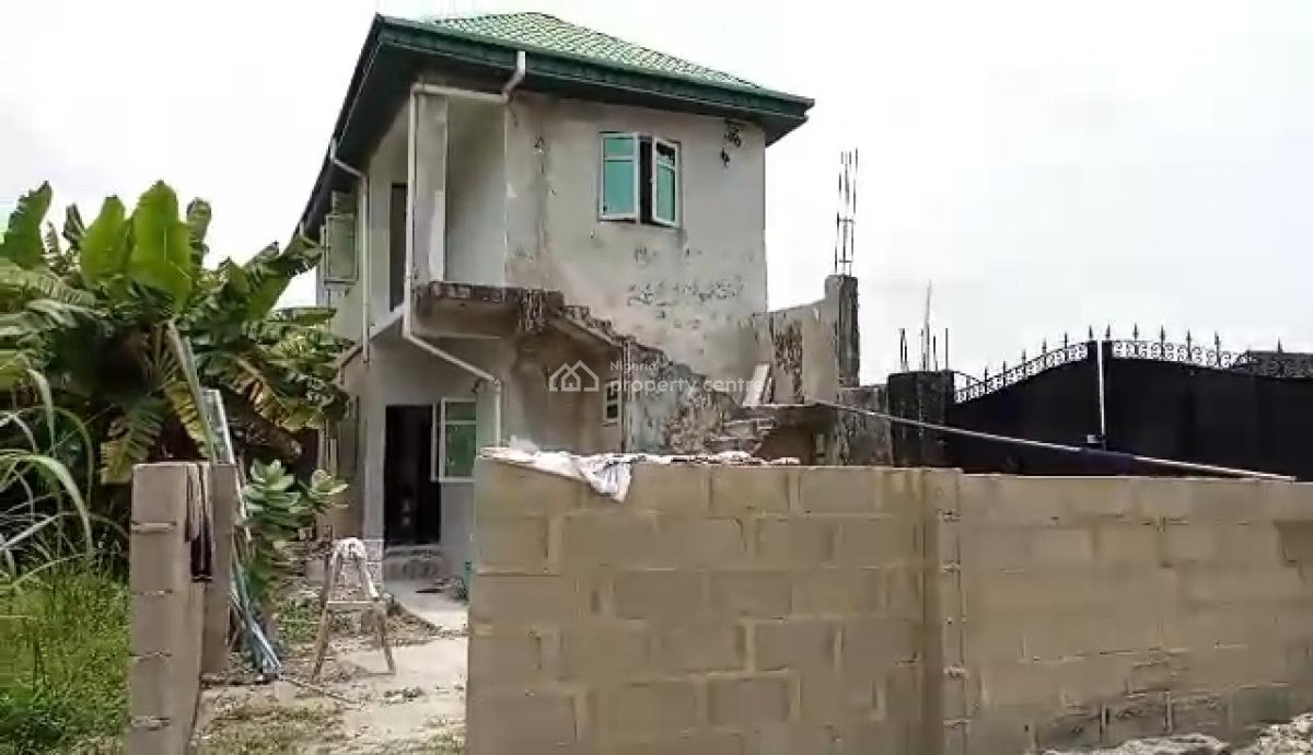 Land Measured at 600sqm with 2units of Mini Flat, Ogombo Ajah, Ajah, Lagos, Residential Land for Sale