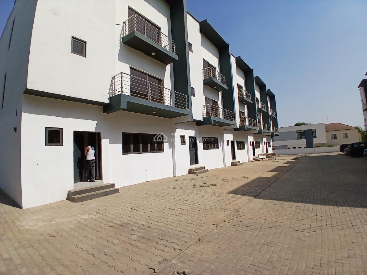 Brand New Spacious 4 Bedroom Terrace Duplex with Bq, By Jabi, Life Camp, Abuja, Terraced Duplex for Rent