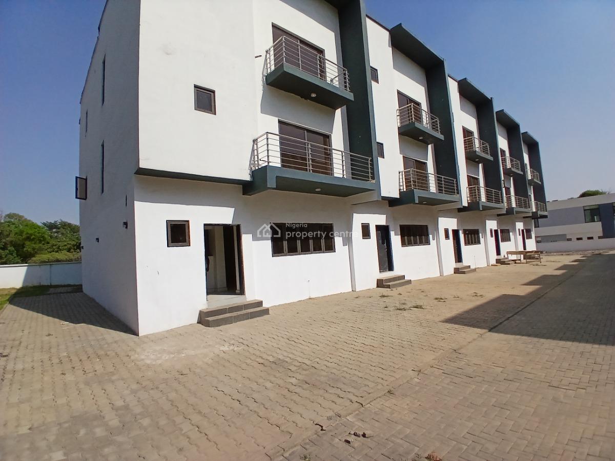 Brand New Spacious 4 Bedroom Terrace Duplex with Bq, By Jabi, Life Camp, Abuja, Terraced Duplex for Rent