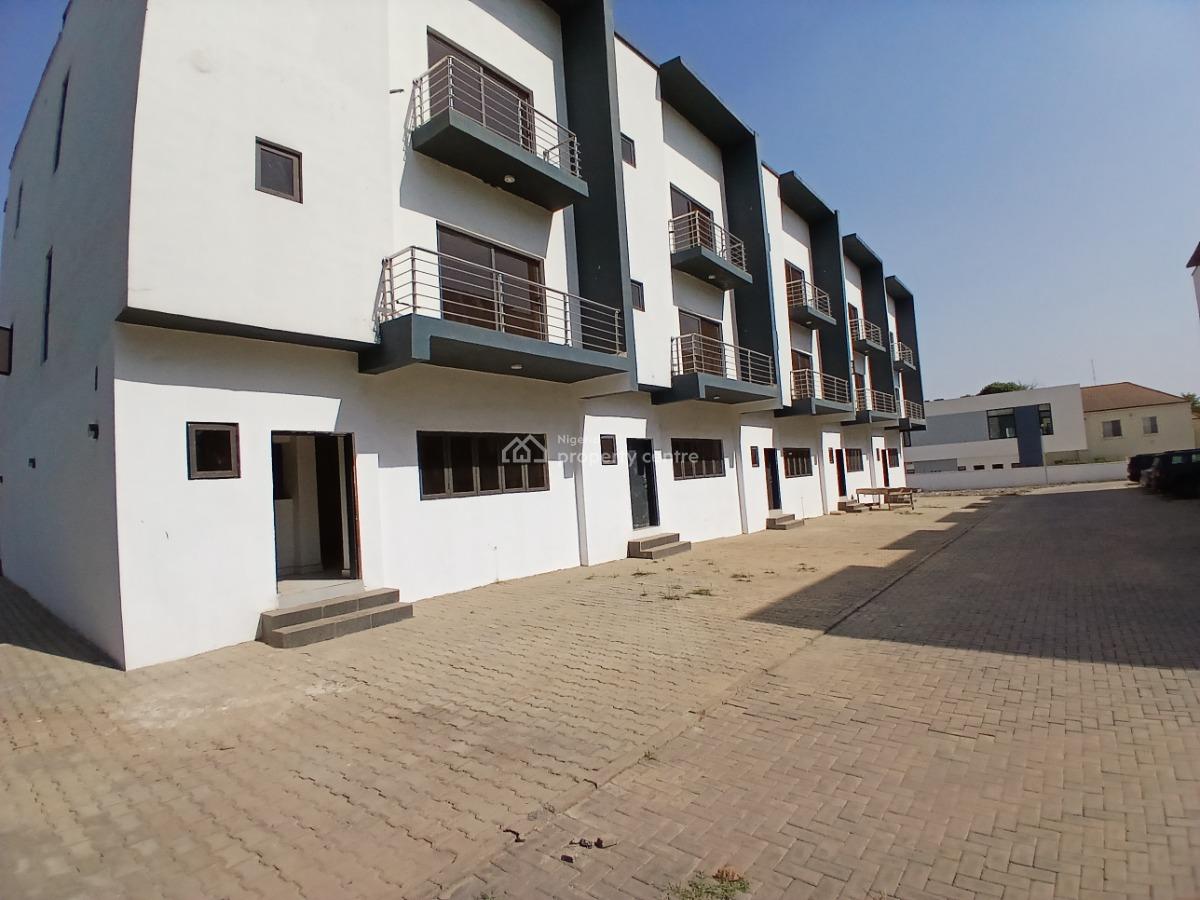 Brand New Spacious 4 Bedroom Terrace Duplex with Bq, By Jabi, Life Camp, Abuja, Terraced Duplex for Rent