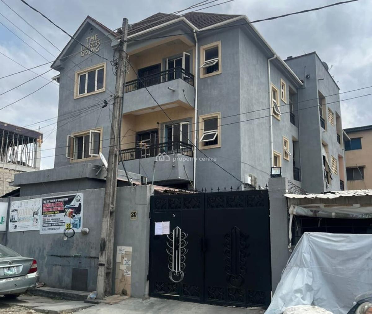 Relatively New and Strongly Built Block of 6 Flats, Off Alhaji Masha Road, Surulere, Lagos, Block of Flats for Sale