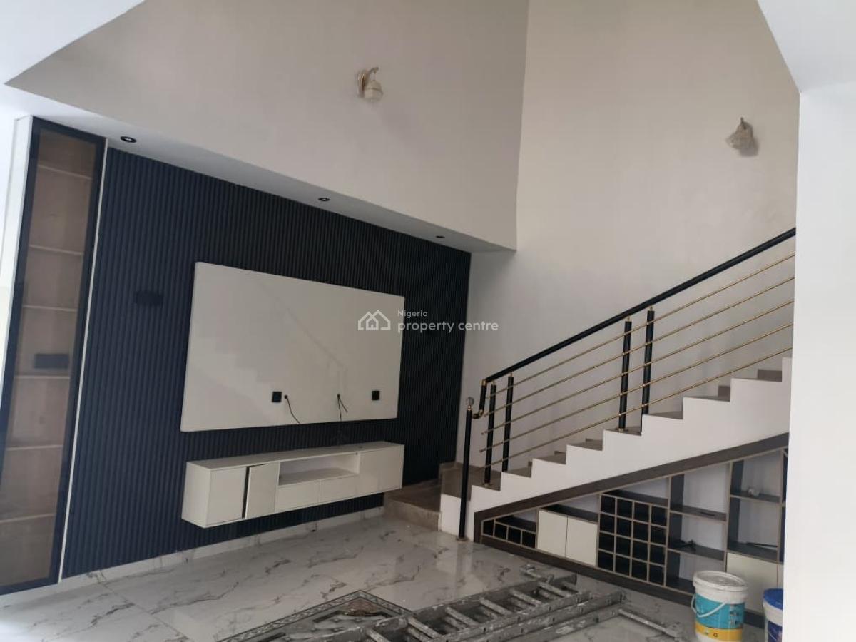 Brand-new 4bedrooms Duplex with a Bq  24 Hrs Light, Saphire Garden Estate, Ajah, Lagos, Semi-detached Duplex for Rent