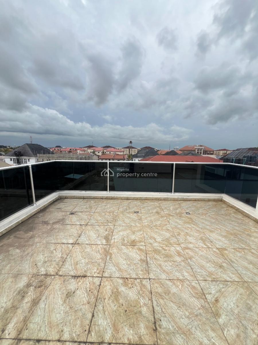 Four Bedrooms Detached Duplex with Open Roof, Off Chevron Drive, Lekki Phase 1, Lekki, Lagos, Detached Duplex for Sale