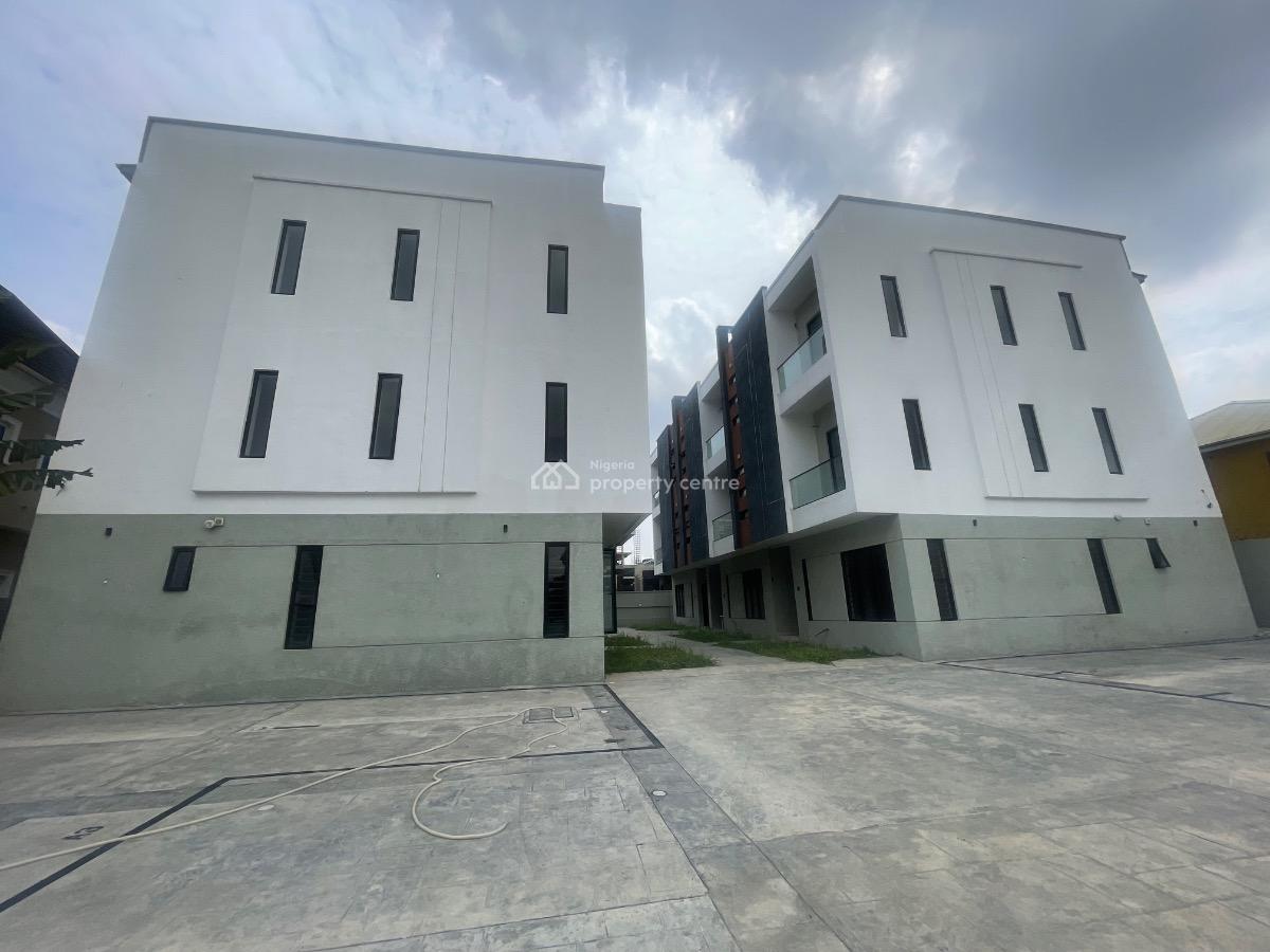 Luxury 4bedroom Terrace Duplex with a Bq in a Secured Environment, Bq,secured Estate,stamp Concrete Floor, Spacious Rooms & Parking Lots, Adeniyi Jones, Ikeja, Lagos, Terraced Duplex for Sale