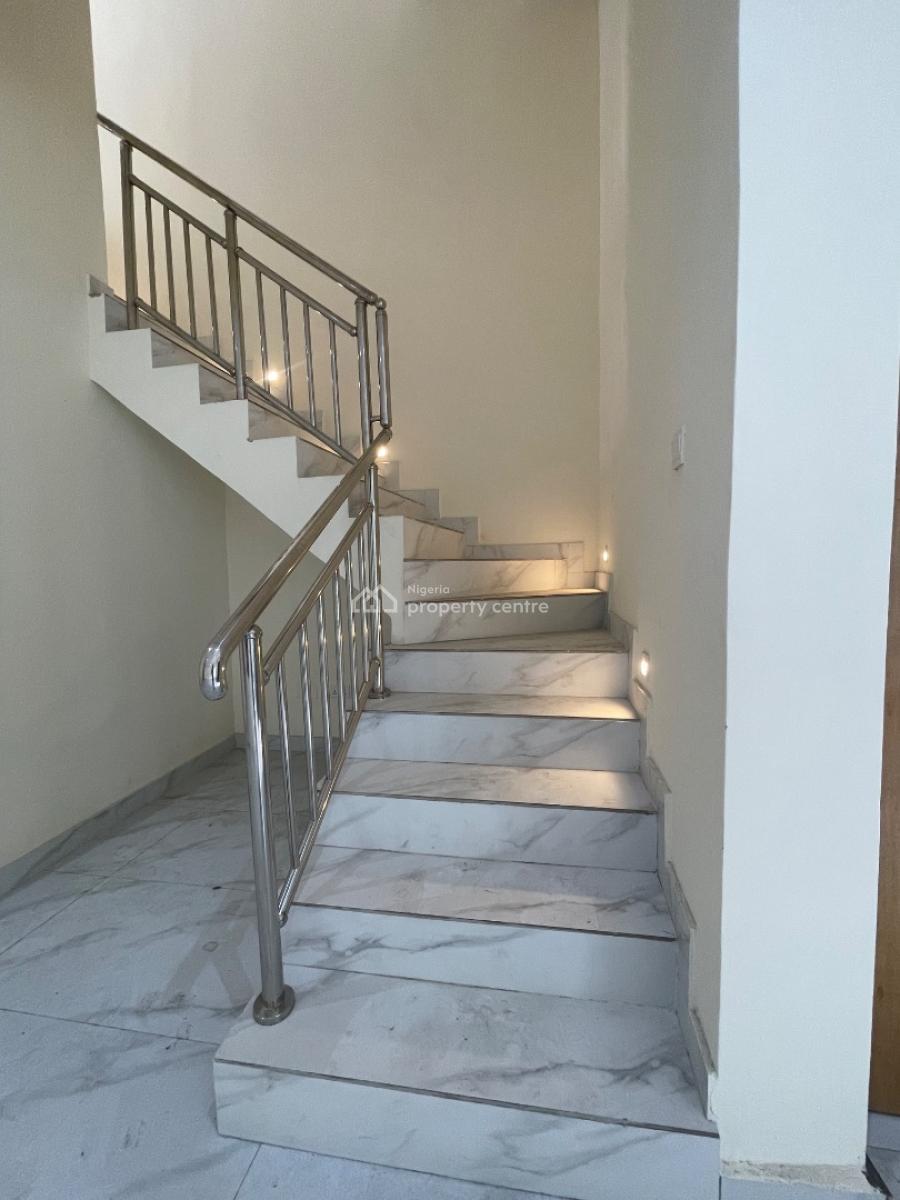 Luxury 4bedroom Terrace Duplex with a Bq in a Secured Environment, Bq,secured Estate,stamp Concrete Floor, Spacious Rooms & Parking Lots, Adeniyi Jones, Ikeja, Lagos, Terraced Duplex for Sale