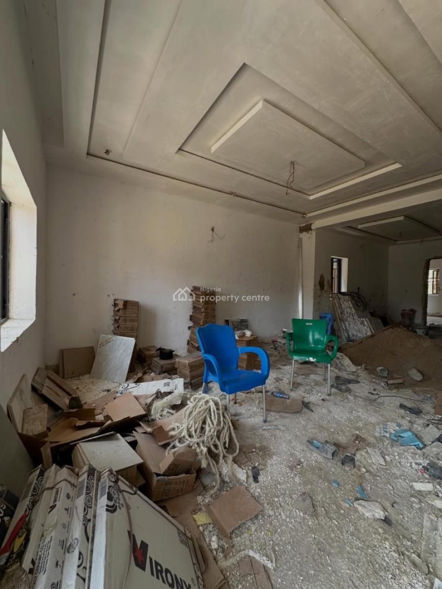 4bedroom Terrace Duplex with a Bq (semi Finished ), Gwarinpa, Abuja, Terraced Duplex for Sale