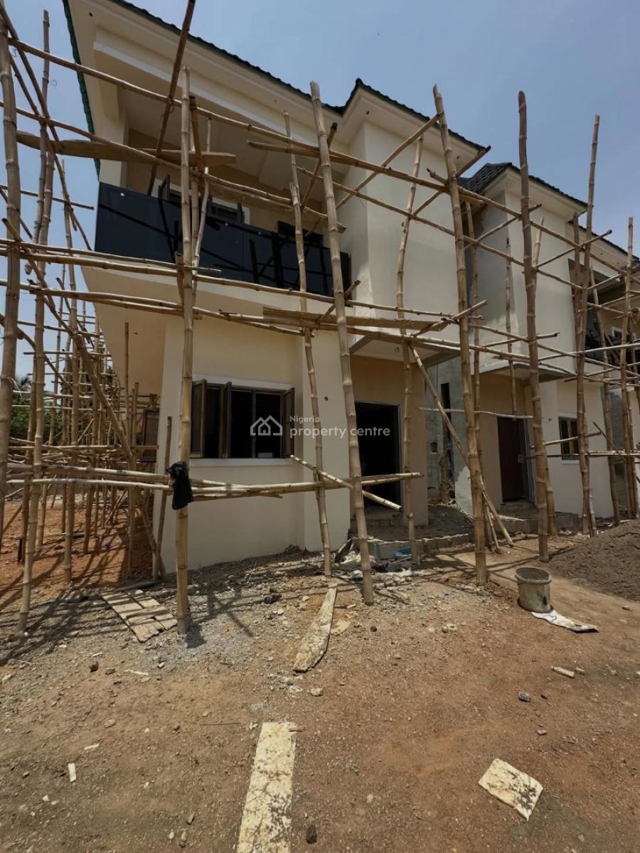 4bedroom Terrace Duplex with a Bq (semi Finished ), Gwarinpa, Abuja, Terraced Duplex for Sale