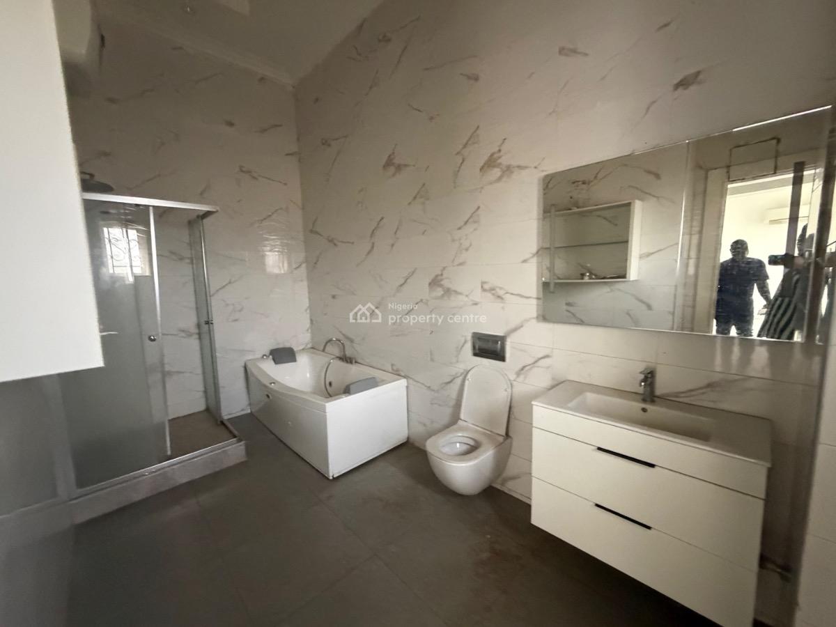 Serviced 4 Bedroom Terrace Duplex, Main Guzape, Guzape District, Abuja, Terraced Duplex for Rent