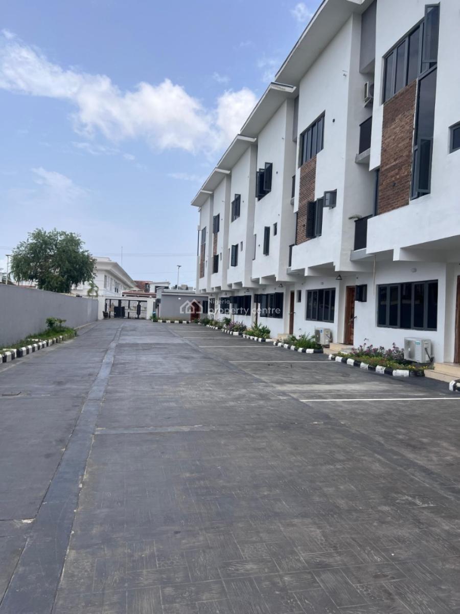 4 Bedroom Terrace Duplex with Bq, Lekki Phase 1, Lekki, Lagos, Terraced Duplex for Rent