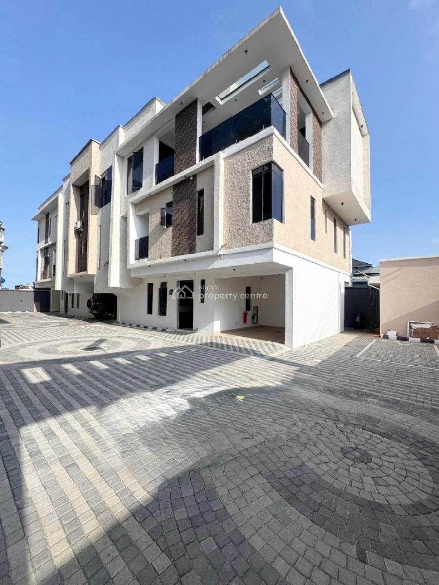 Clean 4bedroom Terrace Duplex with a Room Bq, Lekki Phase 1 Lagos, Lekki, Lagos, Terraced Duplex for Rent