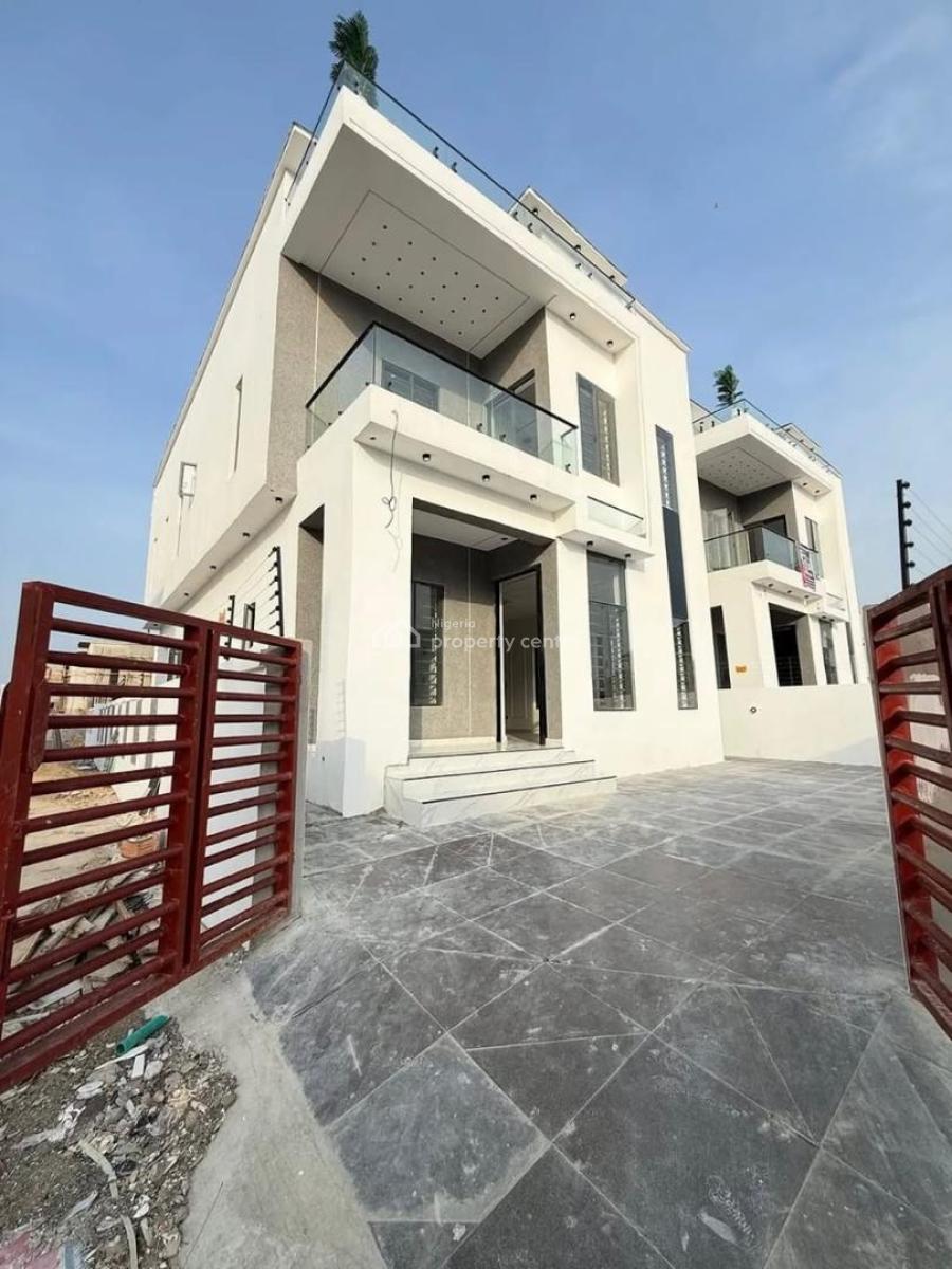 Luxury 4 Bedroom Fully Detached House with Boys Quarters, Lekki Palm City Estate, Off Badore Road, Ajah, Badore, Ajah, Lagos, Detached Duplex for Sale