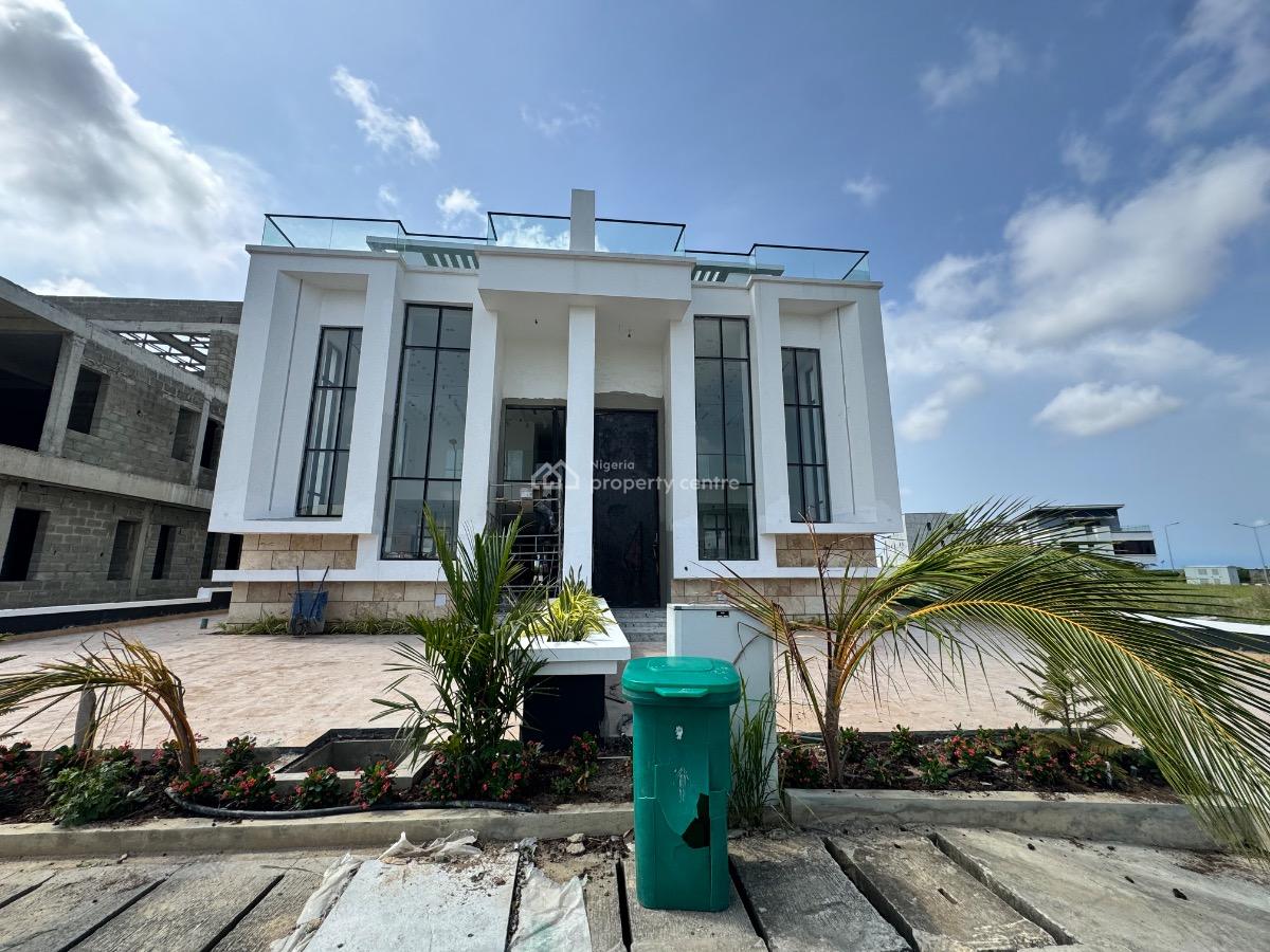 Super Luxury 5 Bedroom Semidetached Duplex with Bq, Cowrie Creek Estate, Lekki, Lagos, Semi-detached Duplex for Sale