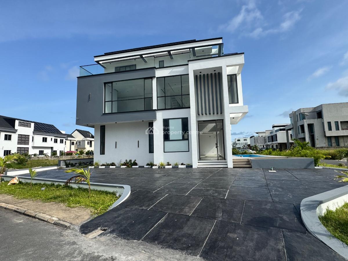 Super Luxury 5 Bedroom Semidetached Duplex with Swimming Pool, Cowrie Creek, Lekki, Lagos, Semi-detached Duplex for Sale