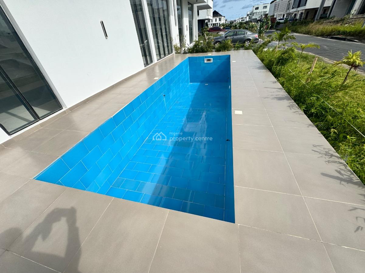 Super Luxury 5 Bedroom Semidetached Duplex with Swimming Pool, Cowrie Creek, Lekki, Lagos, Semi-detached Duplex for Sale