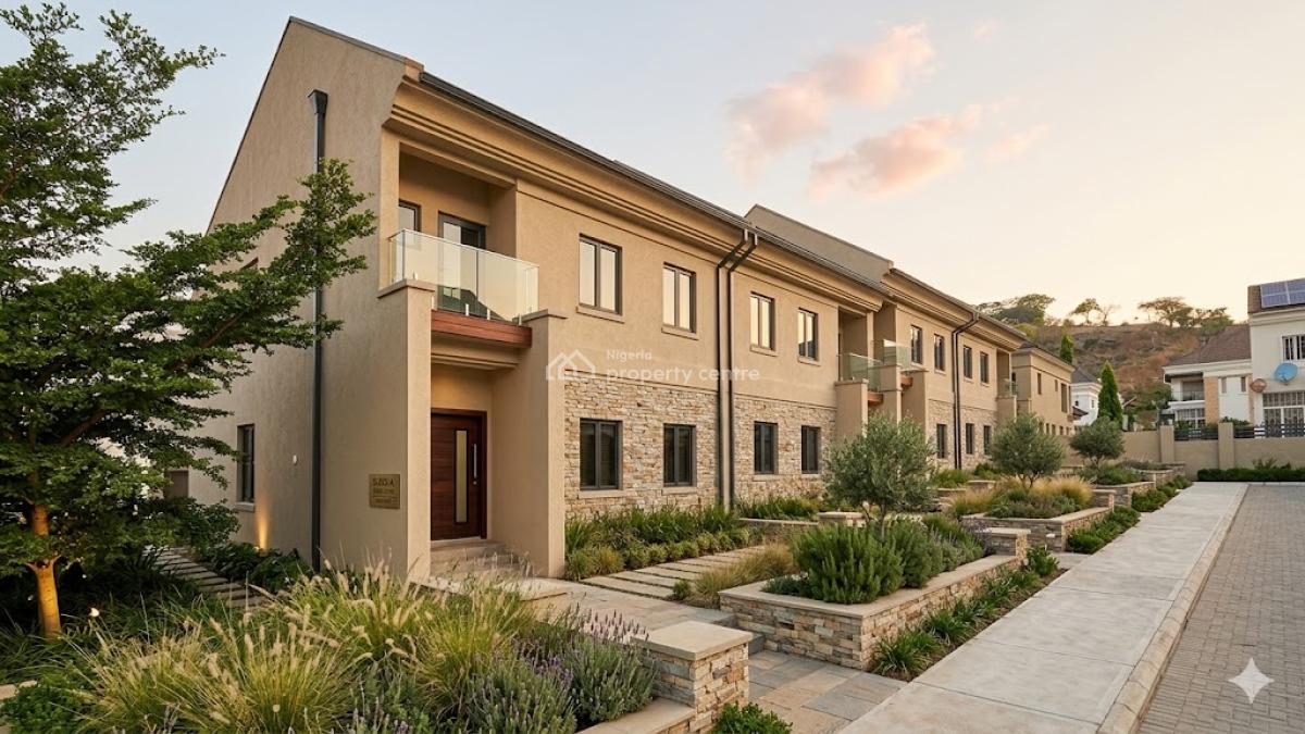 New 3 Bedroom Terrace Duplex + Bq, Rockvale Manors Estate Apo Abuja, Apo, Abuja, Terraced Duplex for Rent