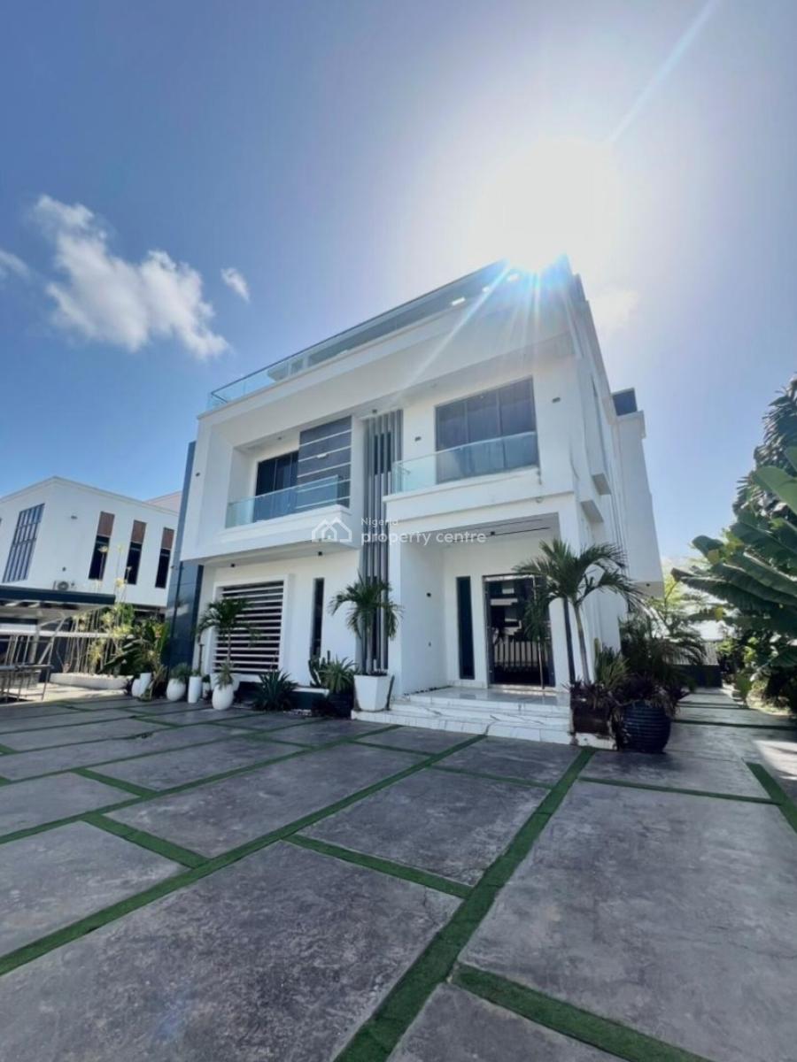 Stunning 5bedroom Fully Detached Duplex with Bq, Pool & Cinema, Osapa London, Lekki, Lagos, Detached Duplex for Sale