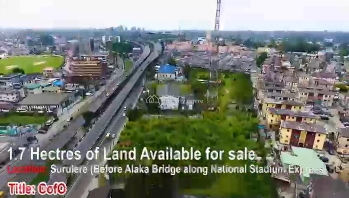 Size; 15,810sqm, Western Avenue Surulere Document; Cofo Use; Mix Use, Surulere, Lagos, Mixed-use Land for Sale