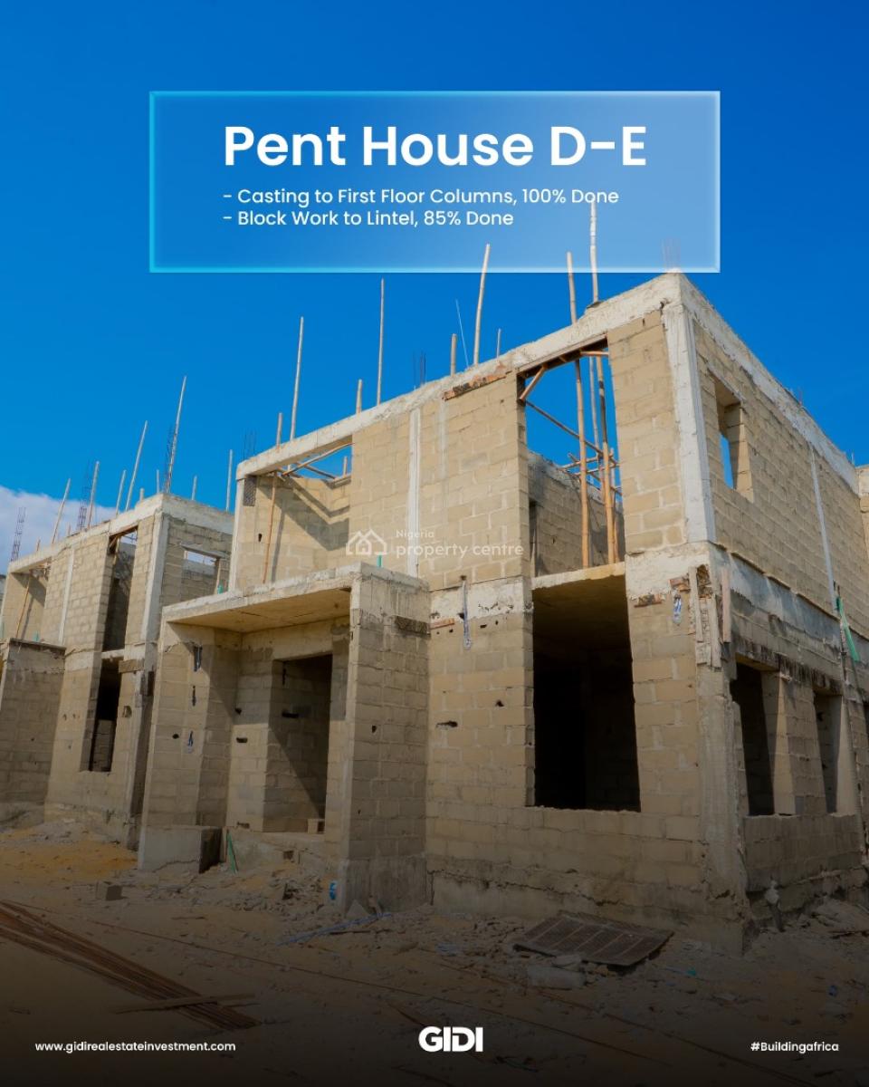 Luxury 3bedroom Fully Detached Duplex with a Bq, Civic Residences, Off Abraham Adesanya Lekki, Ajah, Lagos, Detached Duplex for Sale