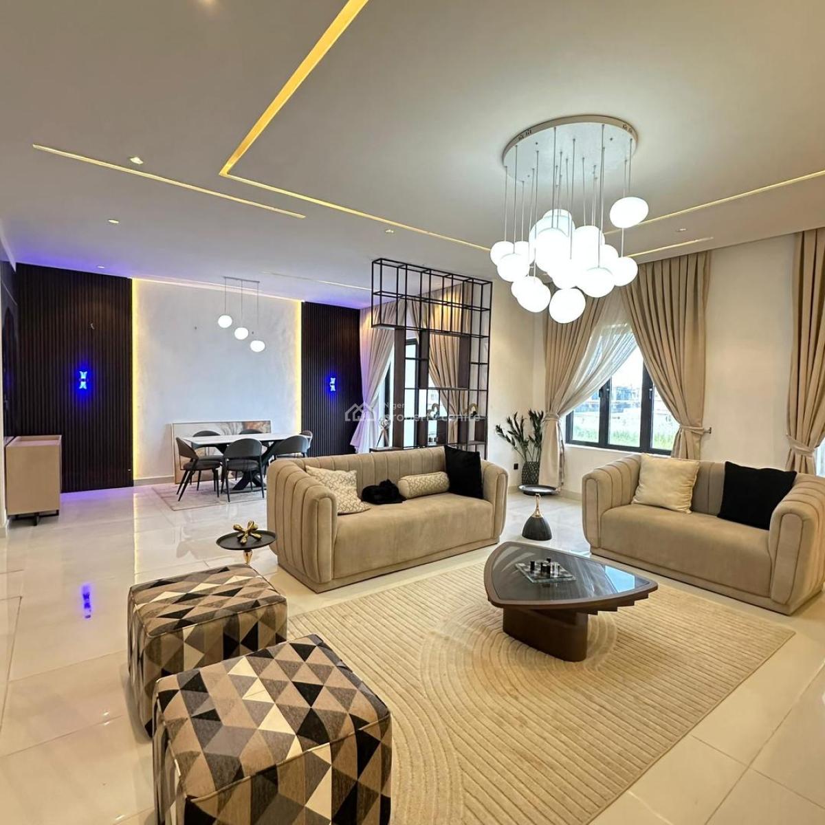 Exquisite 4 Bedroom Semi Detached Duplex with Bq, Lekki Phase 1, Lekki Phase 1, Lekki, Lagos, Semi-detached Duplex for Sale