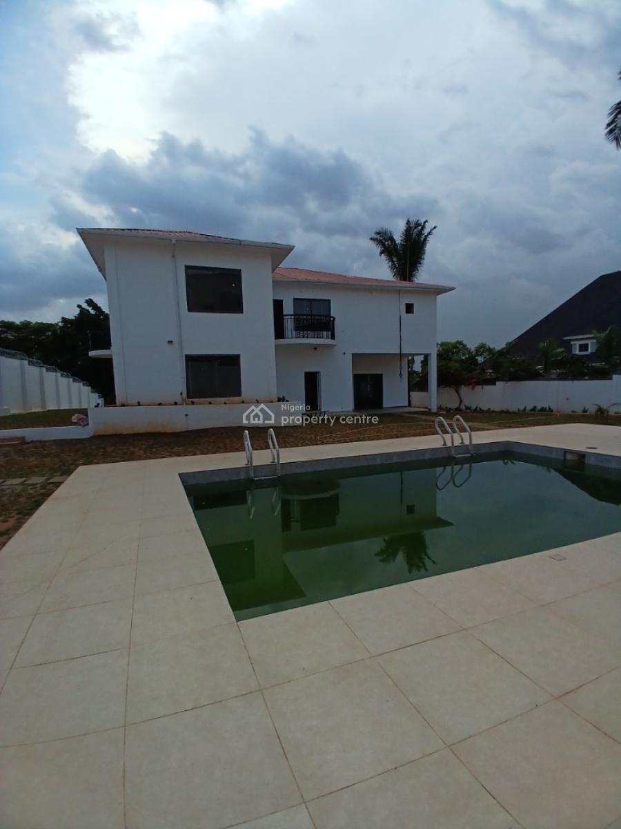 Well Renovated 6 Bedroom Mansion with Swimming Pool, Asokoro Abuja Diplomatic Zone, Asokoro District, Abuja, Detached Duplex for Rent
