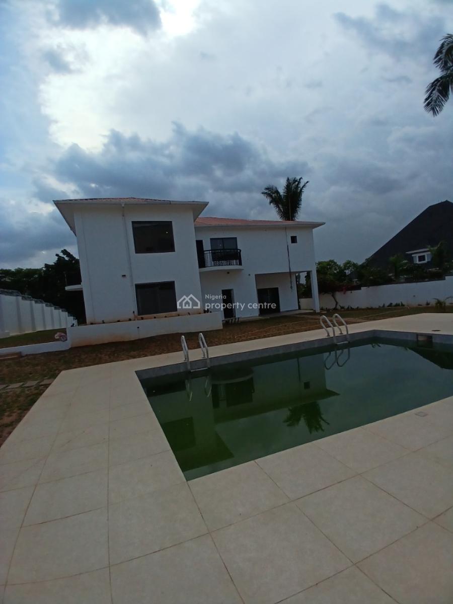 Well Renovated 6 Bedroom Mansion with Swimming Pool, Asokoro Abuja Diplomatic Zone, Asokoro District, Abuja, Detached Duplex for Rent
