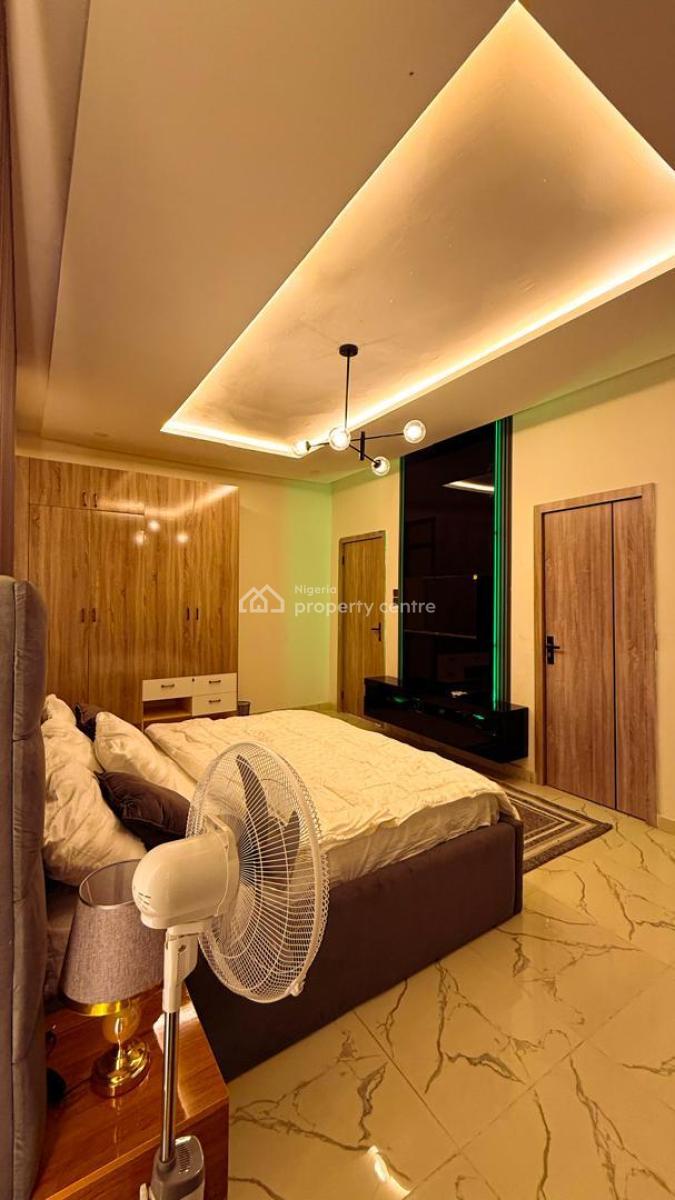 Fully Furnished 3bedroom Terrace Duplex at Very Calm Nice Estate Adesa, an Estate Close to Abraham Adesanya, Ajiwe, Ajah, Lagos, Terraced Duplex for Rent