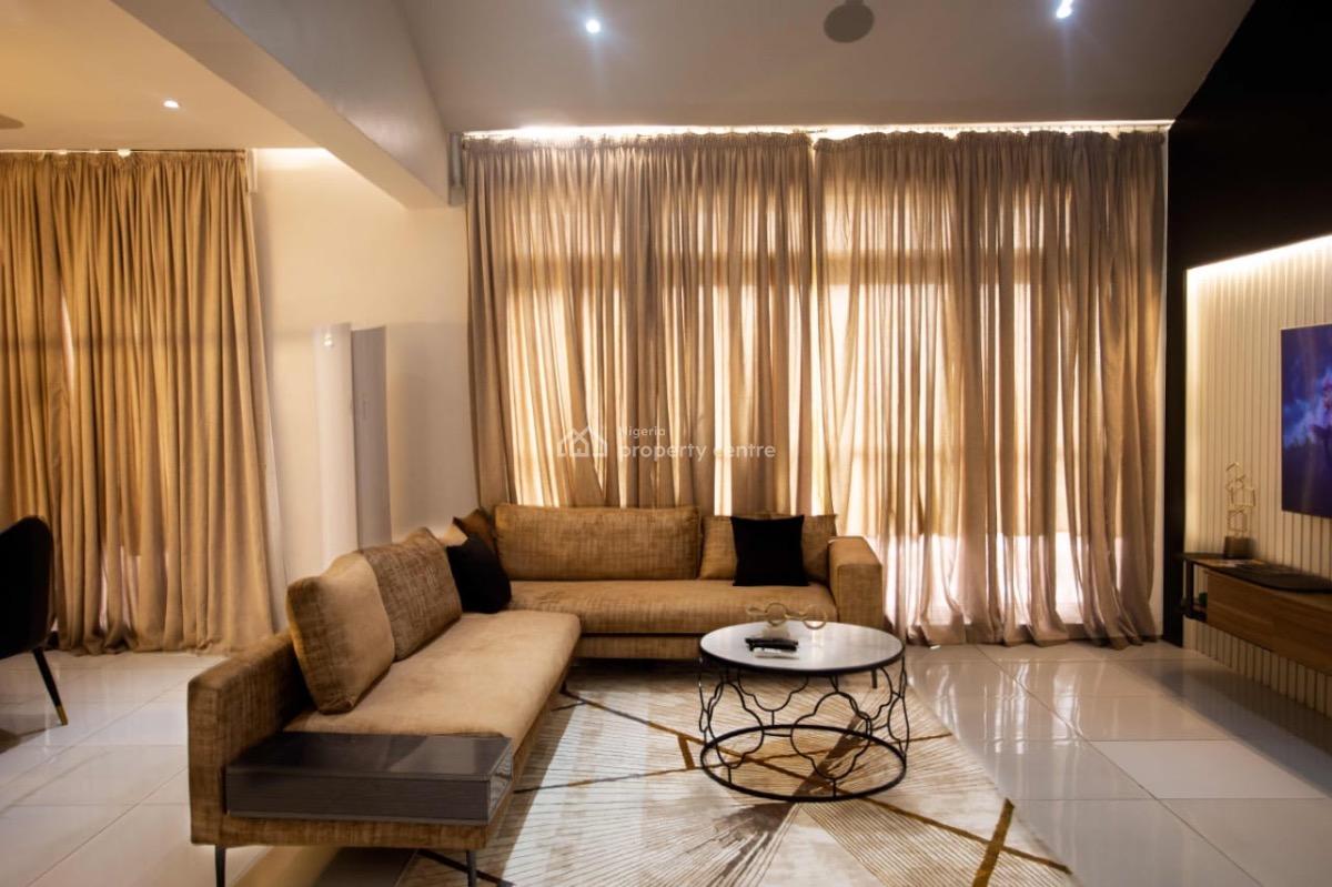 2 Bedroom Terrace Duplex with Double Living Room,swimming Pool  and, Lekki Phase 2, Lekki, Lagos, Flat / Apartment Short Let