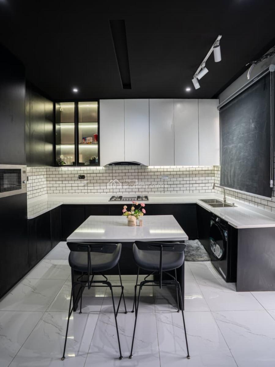 2 Bedroom Terrace Duplex with Double Living Room,swimming Pool  and, Lekki Phase 2, Lekki, Lagos, Flat / Apartment Short Let