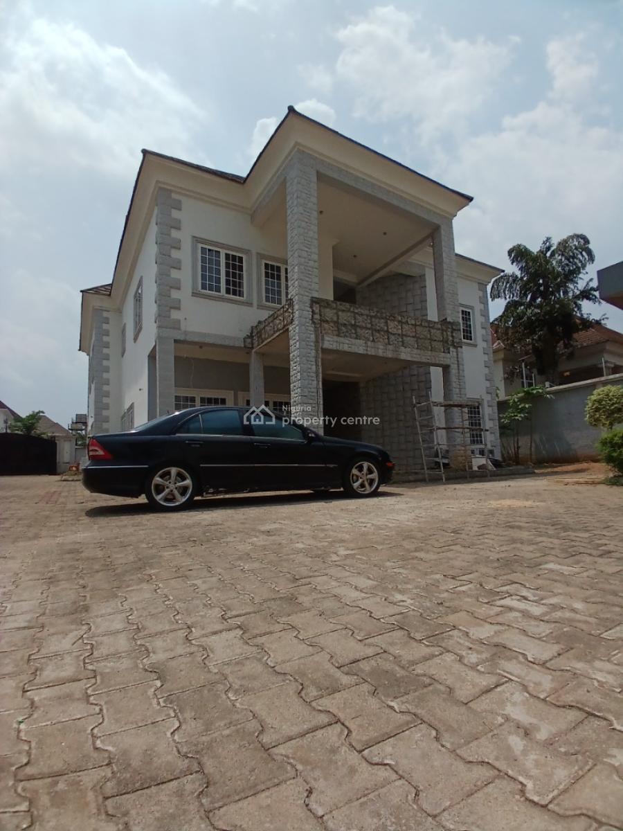 Well Built 5 Bedroom Fully Detached Mansion with 2room Bq, Maitama District Abuja Diplomatic Zone, Maitama District, Abuja, Detached Duplex for Rent