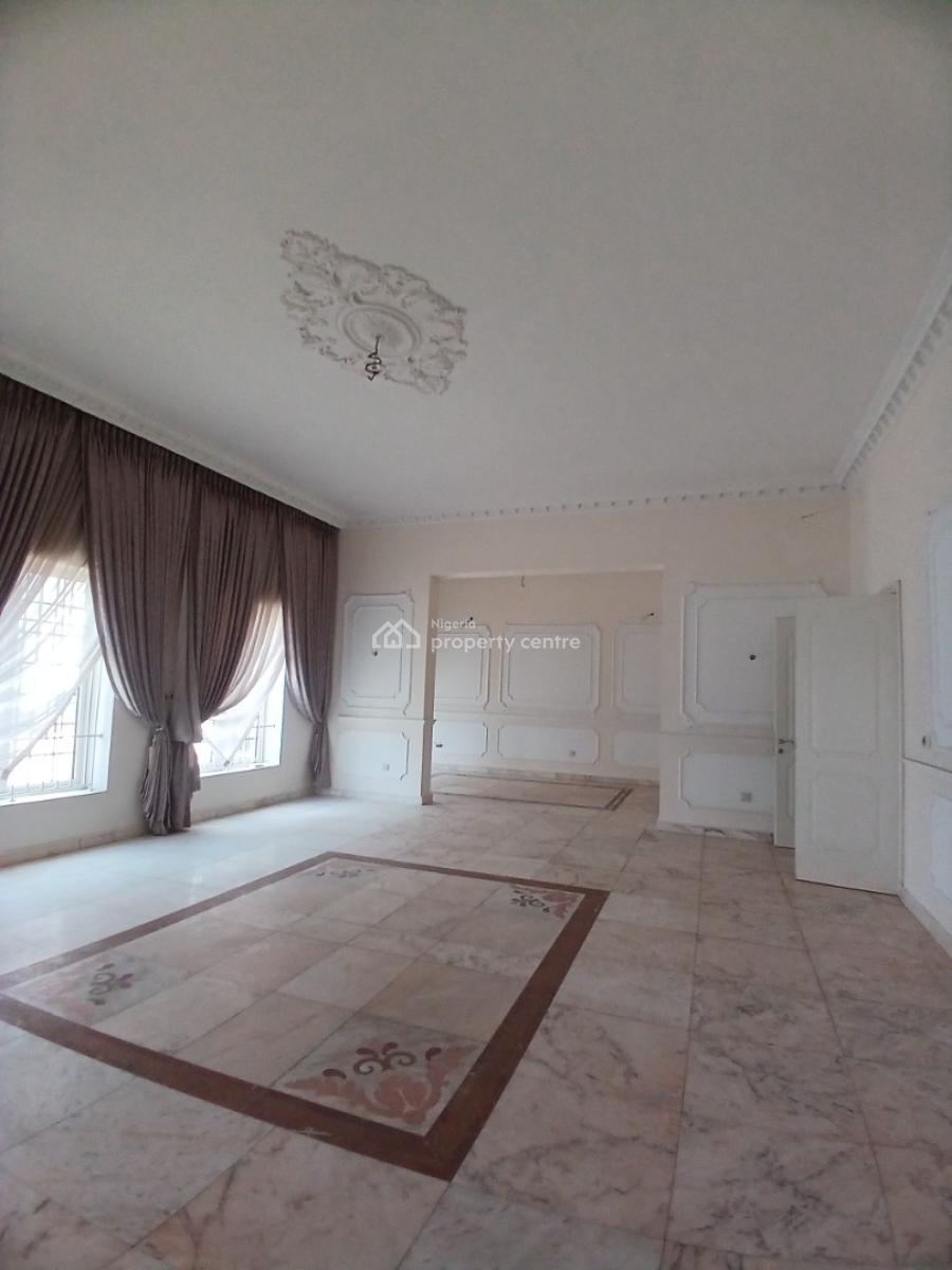 Well Built 5 Bedroom Fully Detached Mansion with 2room Bq, Maitama District Abuja Diplomatic Zone, Maitama District, Abuja, Detached Duplex for Rent